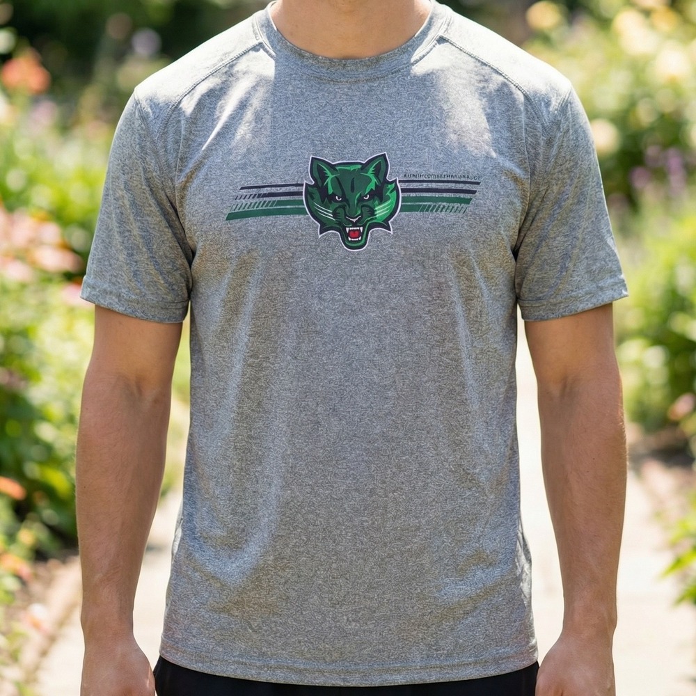 Rivalry Threads Binghamton Bearcats NCAA Performance Graphic T-Shirt Mens Gray S